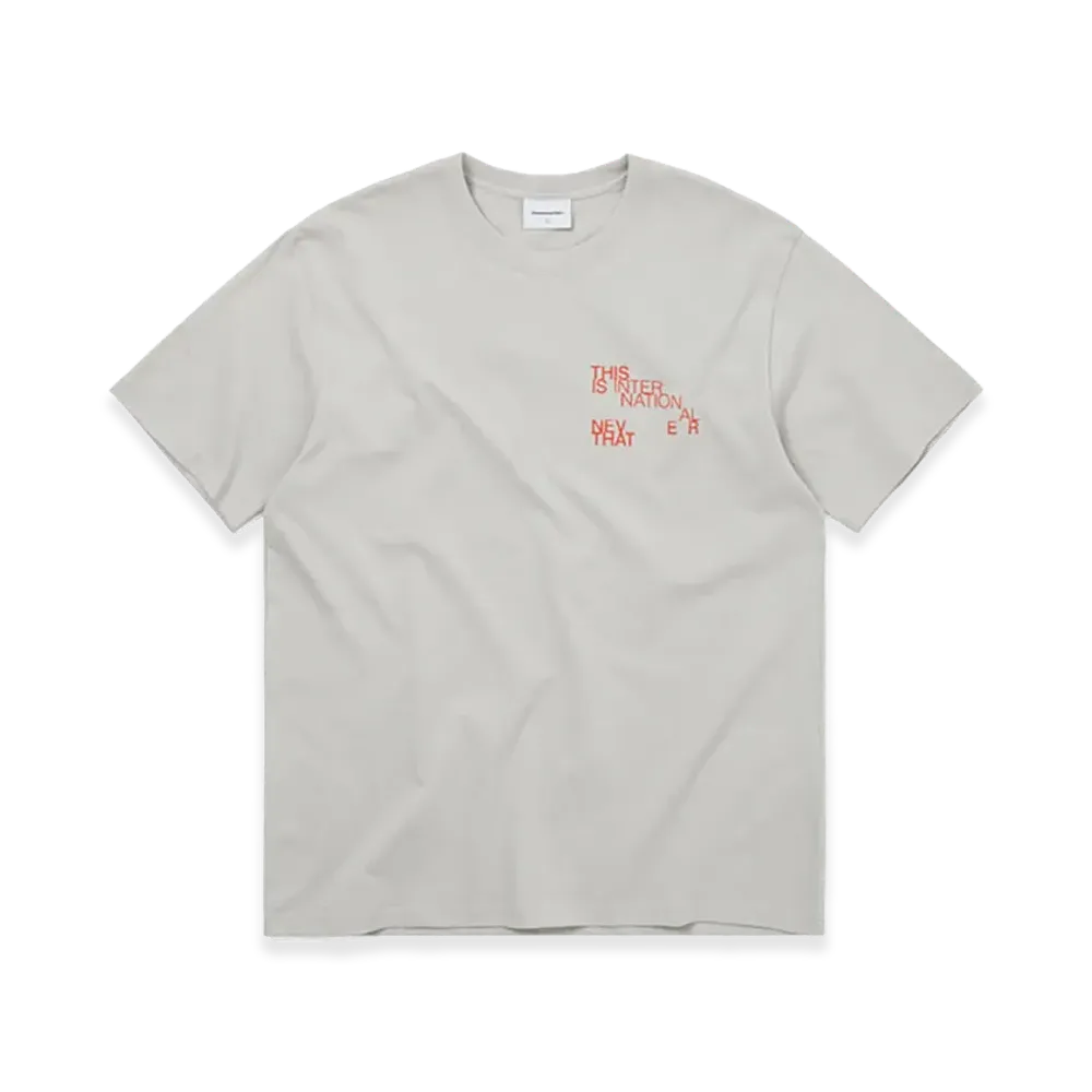 thisisneverthat Paragraph Tee "Grey"