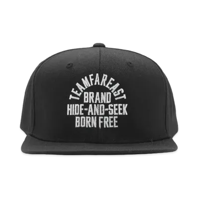 Hide and Seek College Baseball CAP(24ss) "BLACK"
