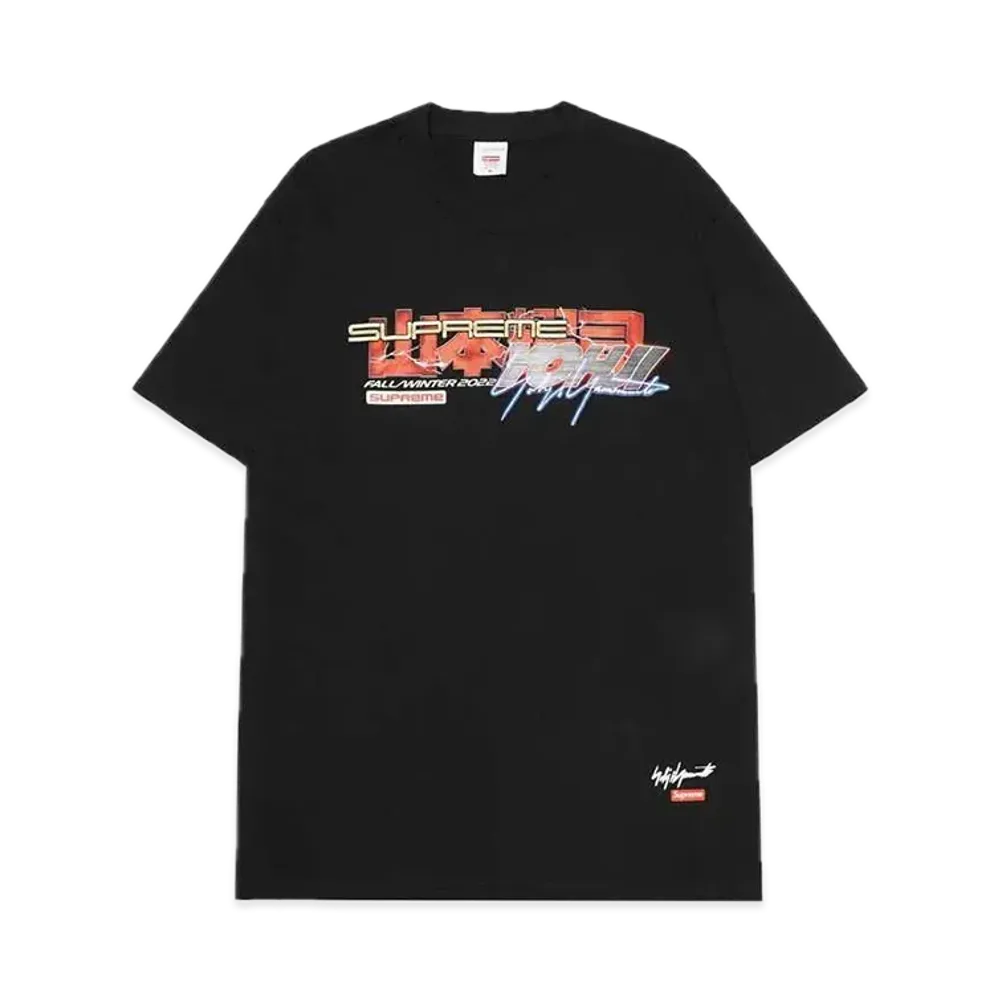 Supreme x Yohji Yamamoto TEKKEN Tee "Black"
