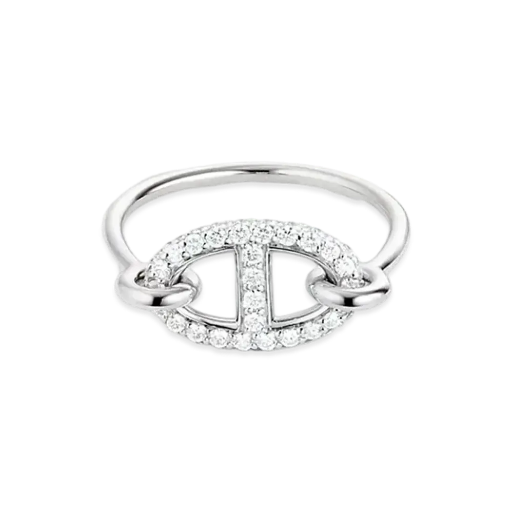 Hermes Farandole Ring "White Gold"