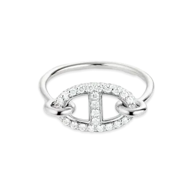 Hermes Farandole Ring "White Gold"