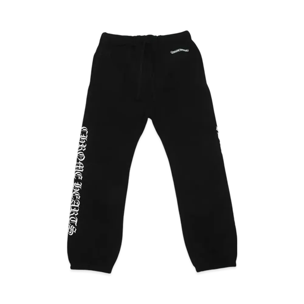 Chrome Hearts Logo Sweat Pants "Black"