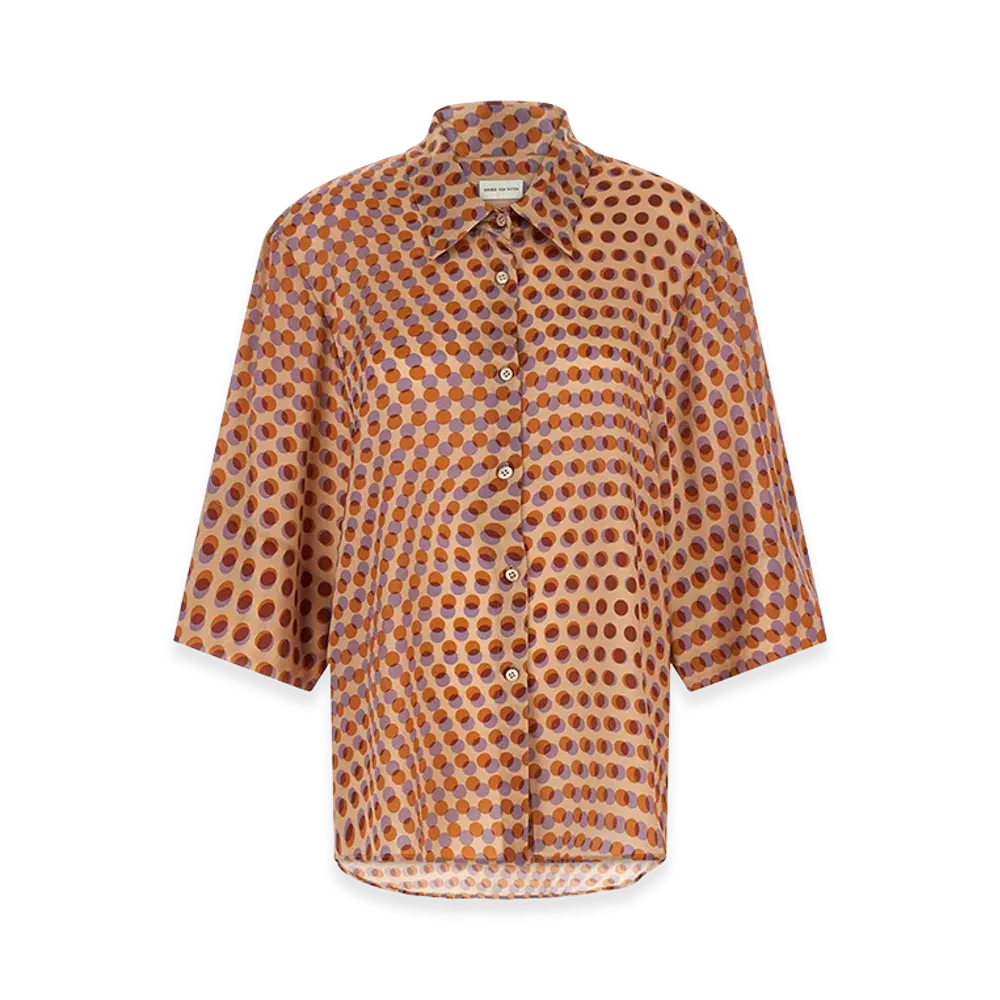 DRIES VAN NOTEN Women's 'Clea' Shirt "Rose"