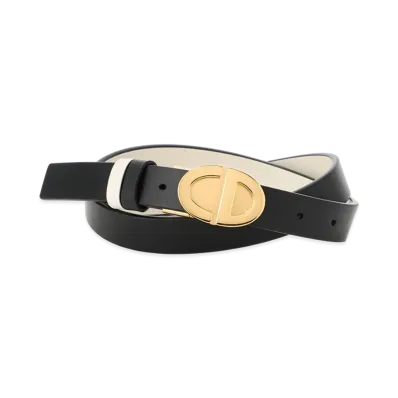 Dior 30 Montaigne Reversible Belt "Nero/Multicolor"