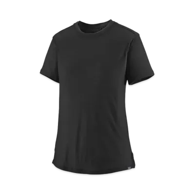 Patagonia Women's Capilene Cool Merino Blend Shirt "Black"