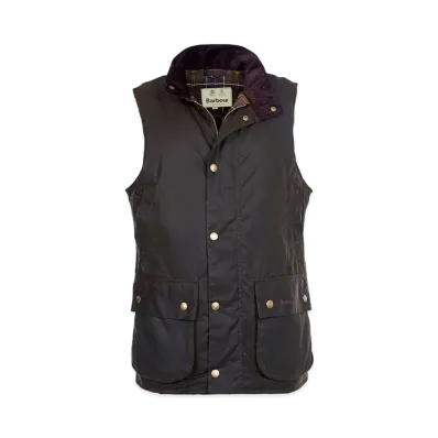 Barbour Westmorland Wax Cotton Vest "Olive"