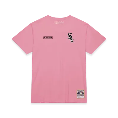 Mitchell & Ness x BLACKPINK White Sox Tee "Pink"
