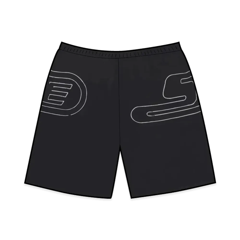 Supreme Big Logo Nylon Short "Black"