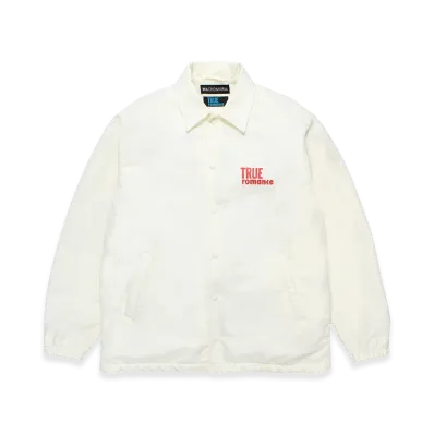 WACKO MARIA x True Romance Coach Jacket "White"