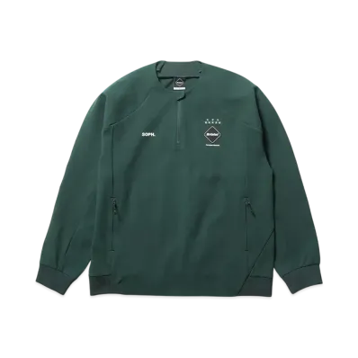 F.C.Real Bristol Pdk Half Zip Top "Green"