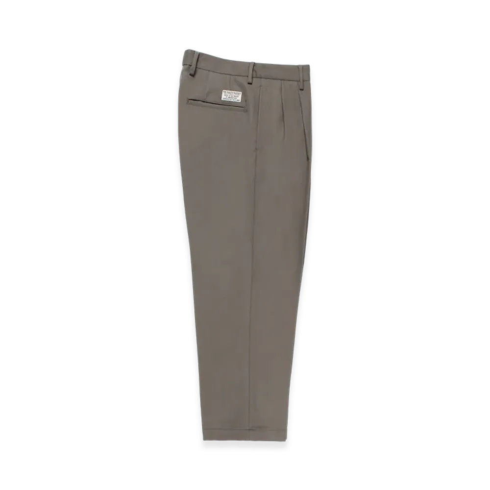 WACKO MARIA Double Pleated Wool Trousers "Gray"
