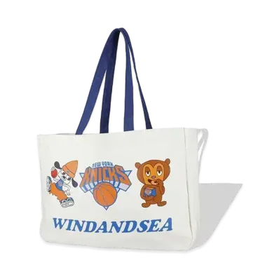 WIND AND SEA x NBA CHAMPIONS x PARAPPA THE RAPPER Tote Bag "Knicks"