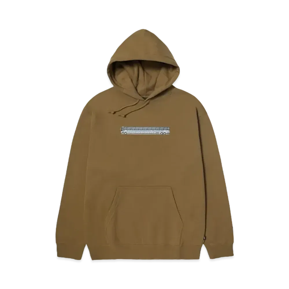 HUF Fall 24 Transport Hoodie "Mud"