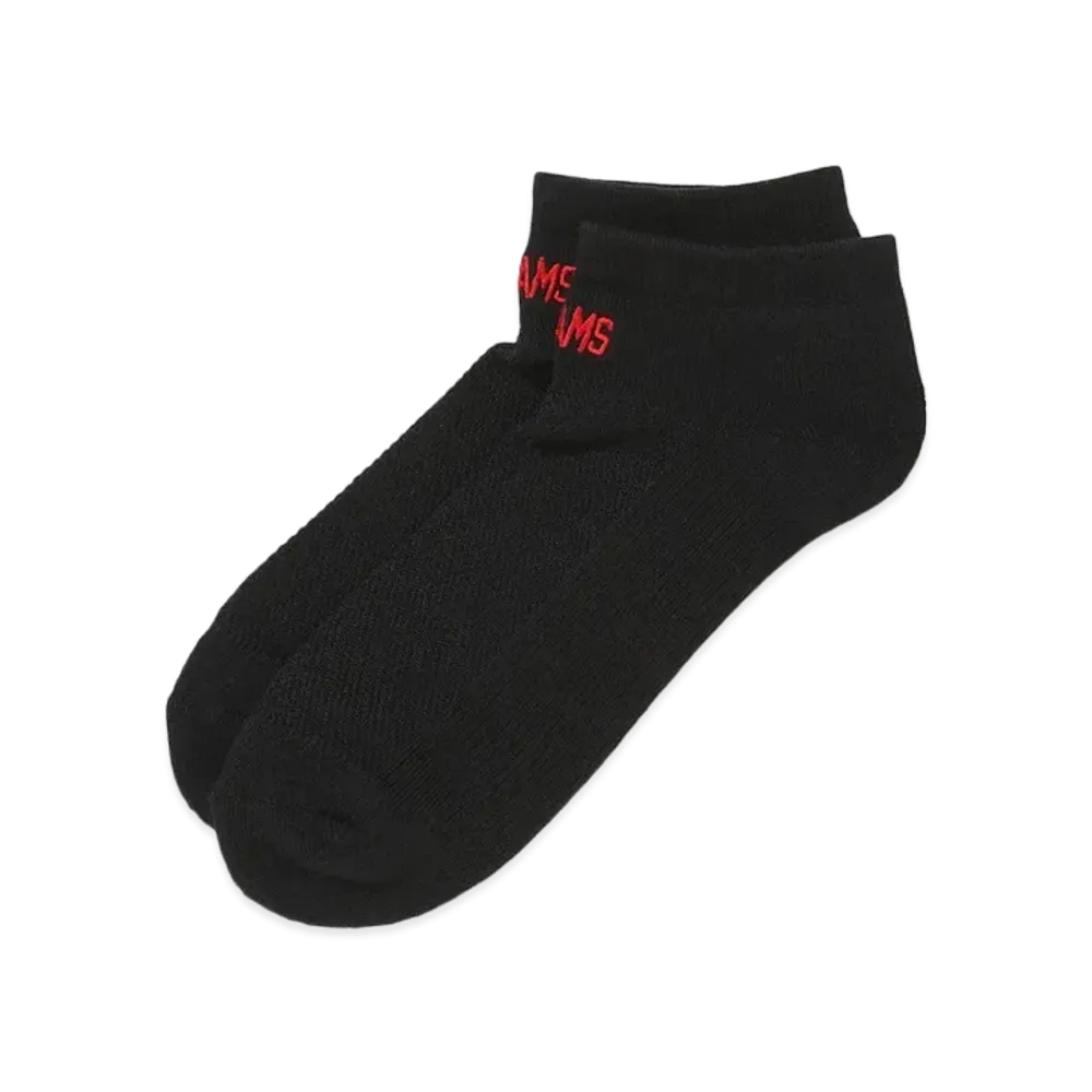 ANDFAMILYS Sports Mesh Socks 2pc - Low - "BK"