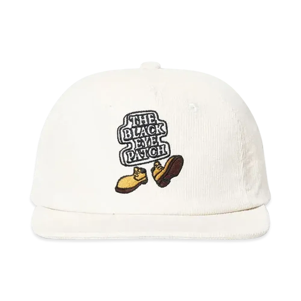 BlackEyePatch OG Boy Embroidered Cap "White"