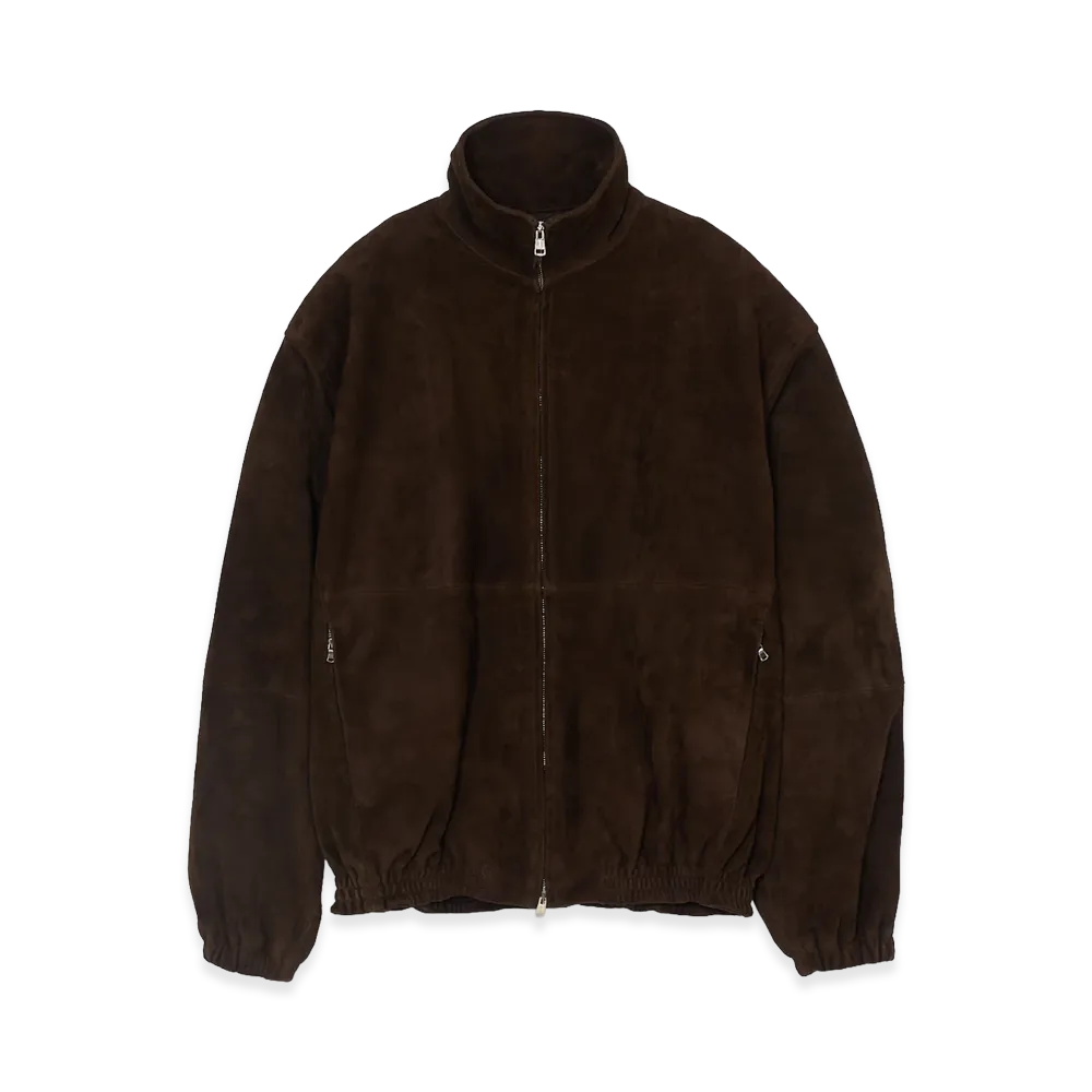 YOKE Exclusive Goat Suede Truck Jacket "Brown"