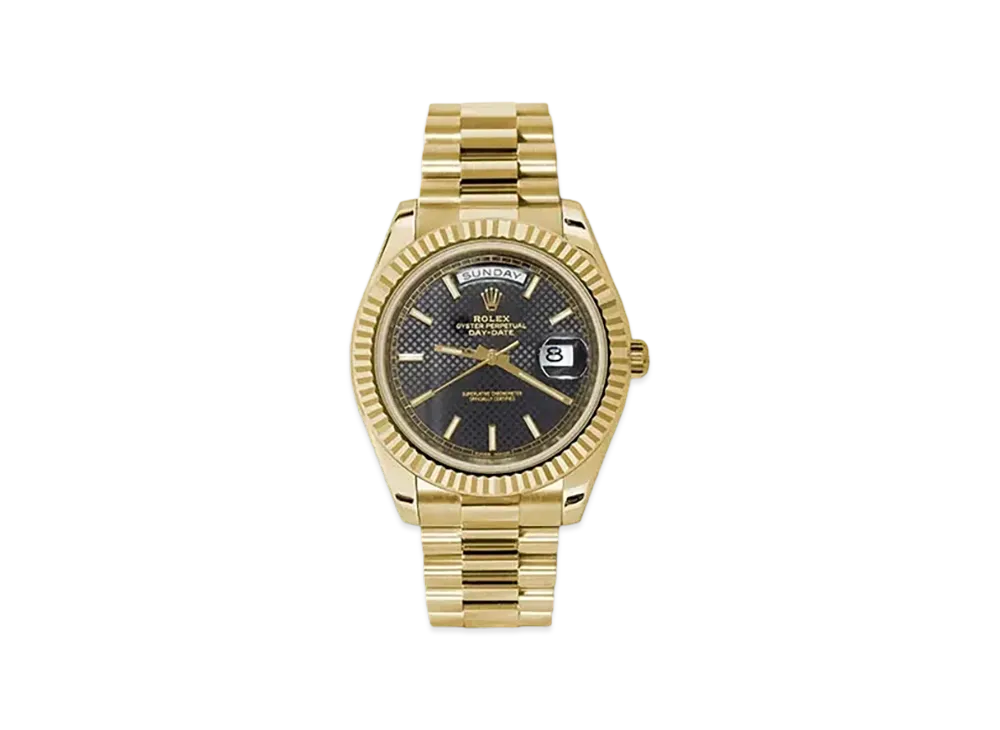 ROLEX Day-Date 40 Black Dial 228238