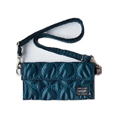 PORTER x mina perhonen Long Wallet tambourine "Blue"