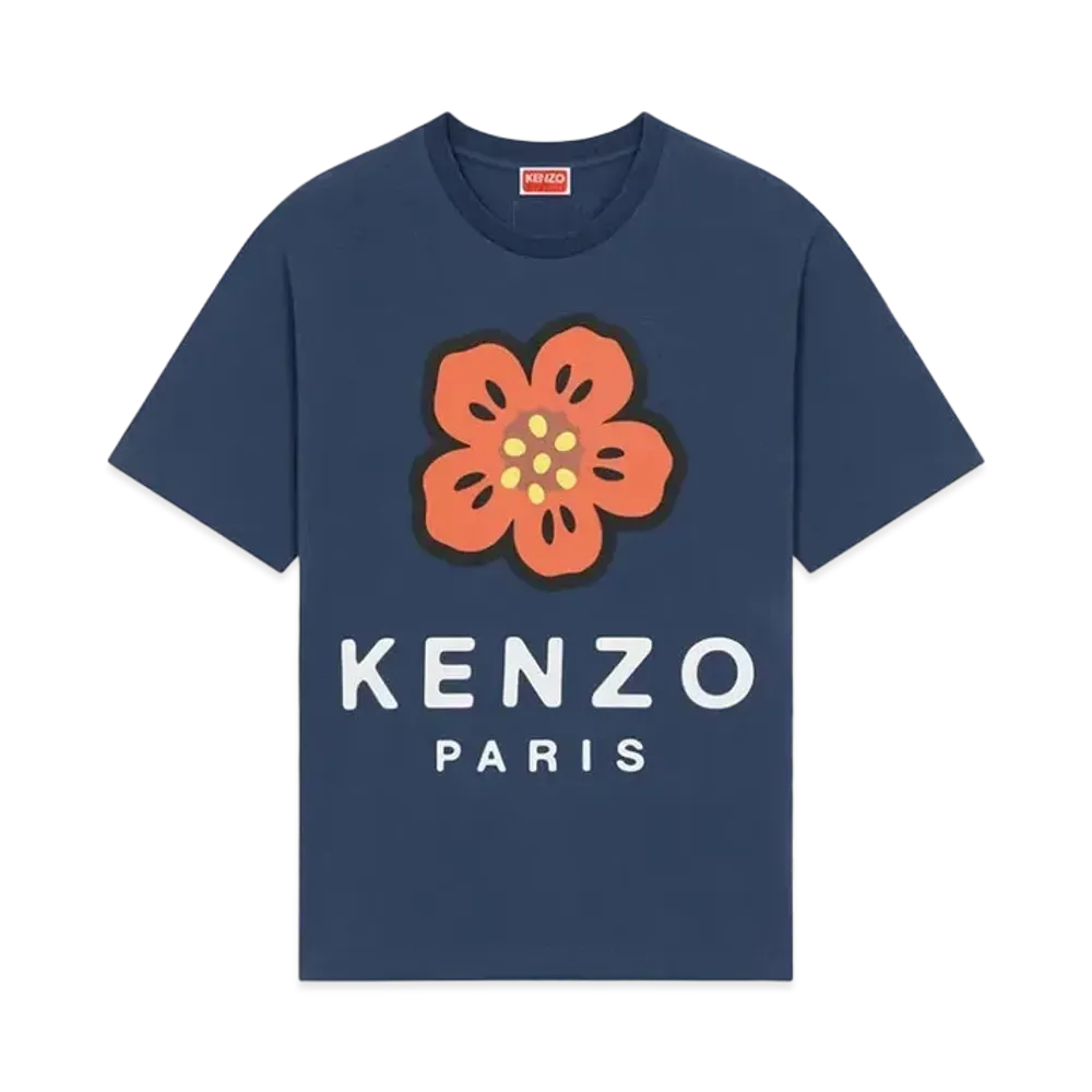 KENZO 'BOKE FLOWER' T-SHIRT "Midnight Blue"
