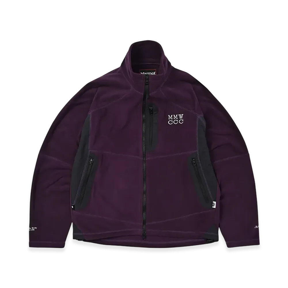 Marmot x CITY COUNTRY CITY MMWCCC Polartec Fllece Jacket "Purple"