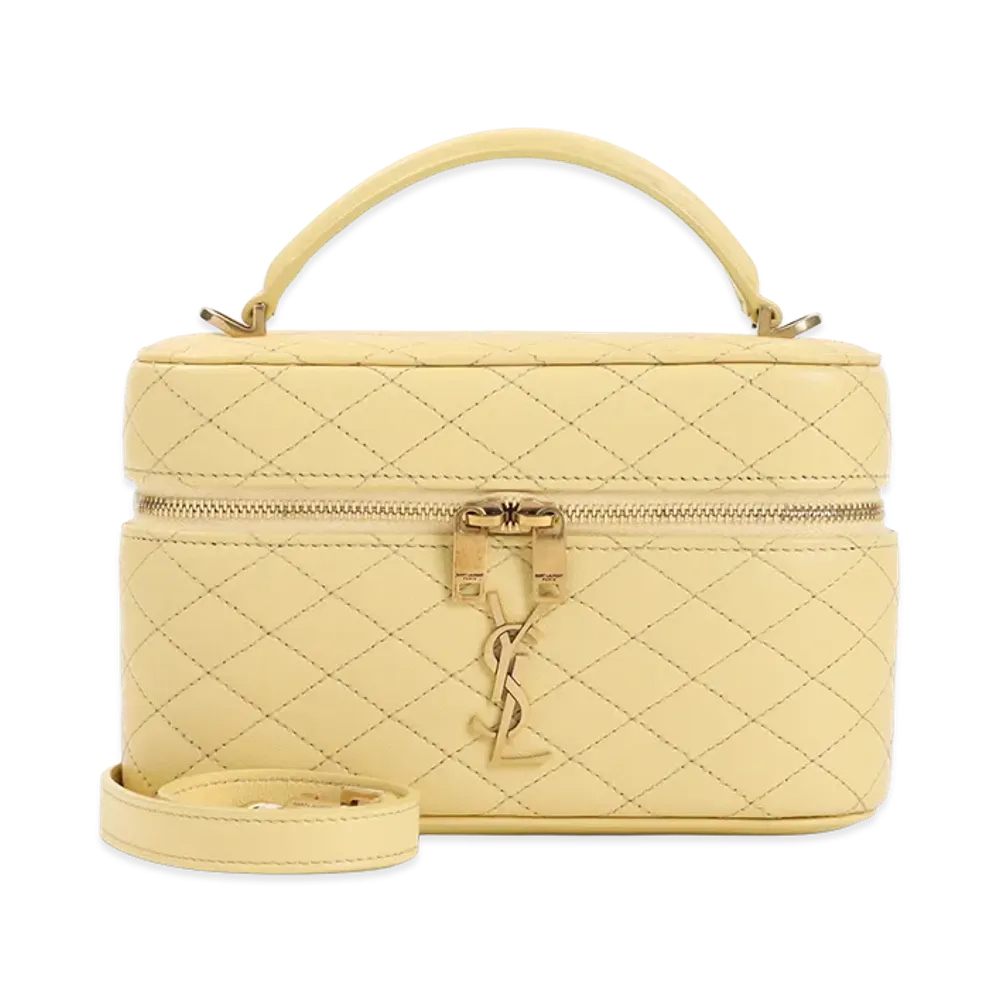 Saint Laurent Women's 'Gaby Vanity' Handbag "Yellow"