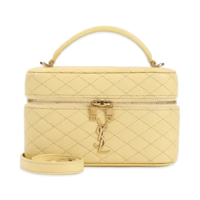 Saint Laurent Women's 'Gaby Vanity' Handbag "Yellow"