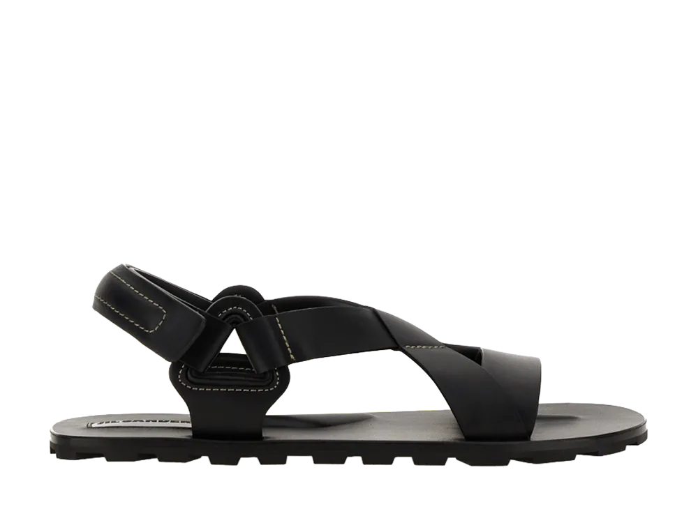 Jil Sander Low Sandal "Black"