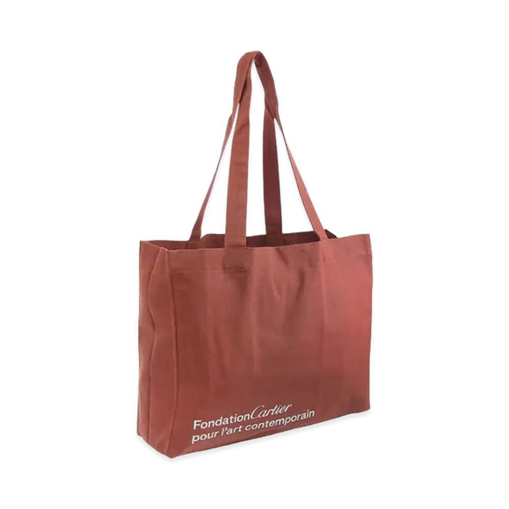 Cartier Women's Cotton Tote Bag "Brown"
