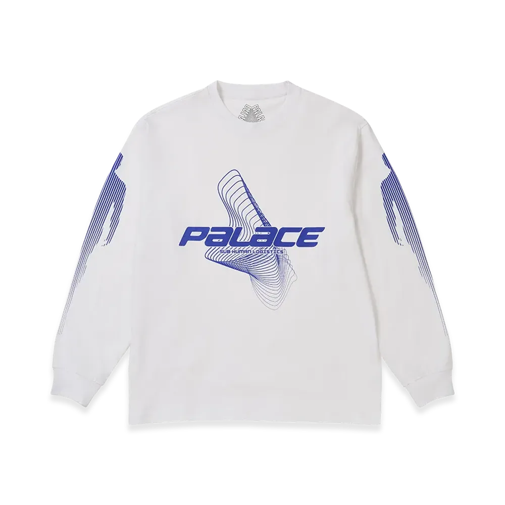 PALACE Metamorphosis Longsleeve "White"