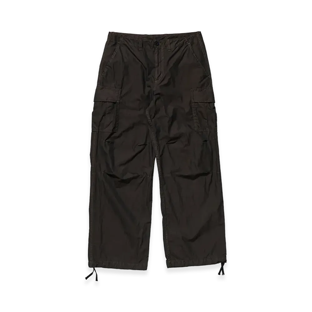 OUR LEGACY Work Shop x Stussy Work Shop Cargo "Soot Black Solaro"