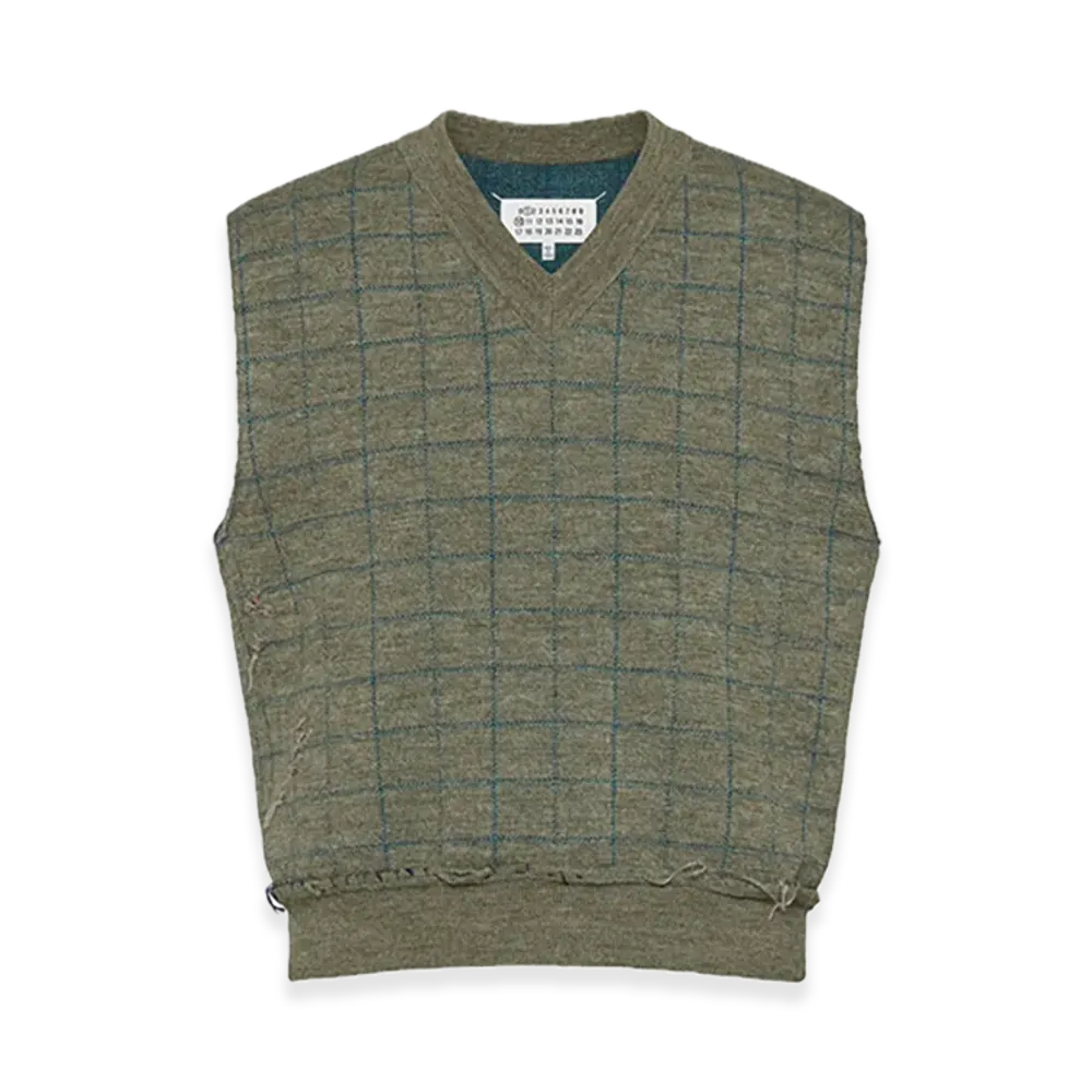 Maison Margiela Knit Vest "Military Green"