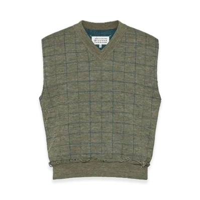 Maison Margiela Knit Vest "Military Green"