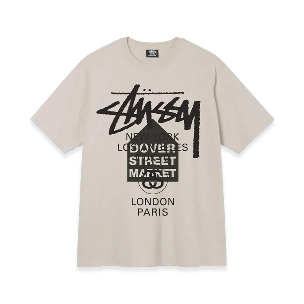 Stussy DSM World Tour Tee 2022 "Smoke"
