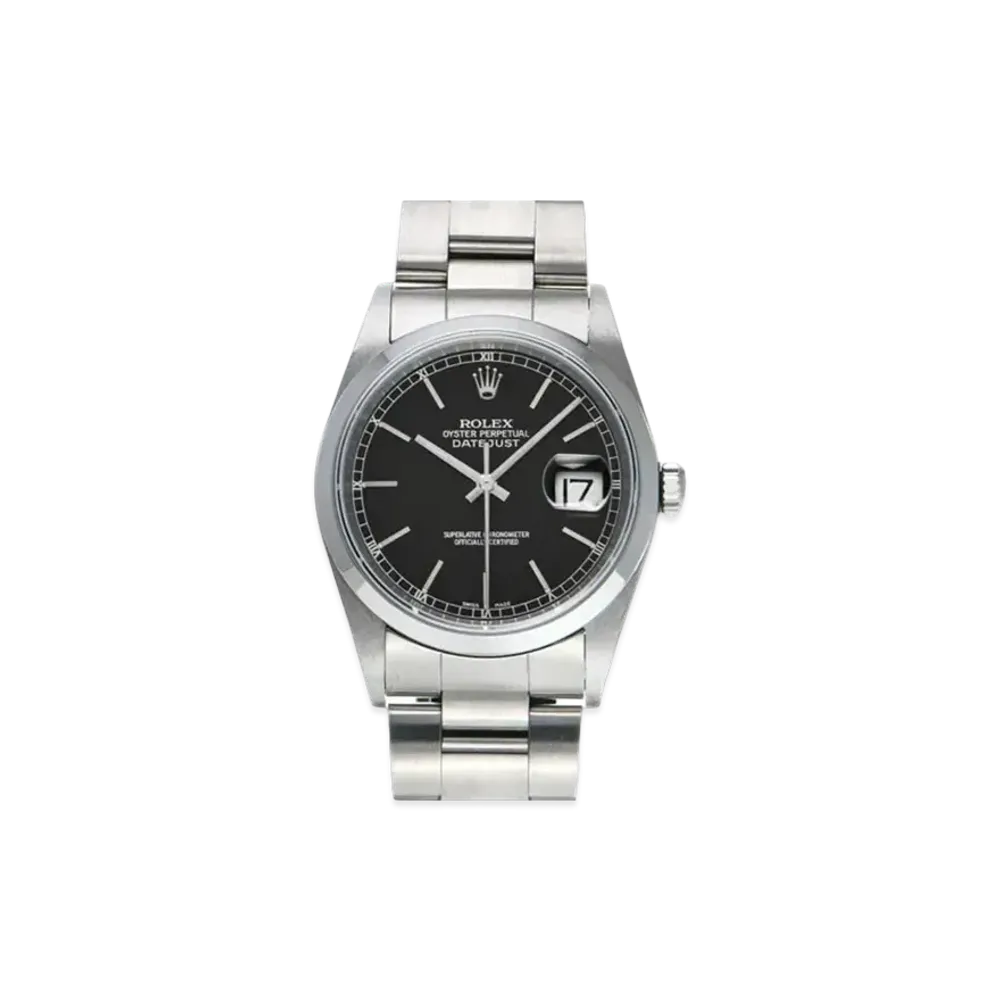 ROLEX Datejust "Black/Stainless Steel"