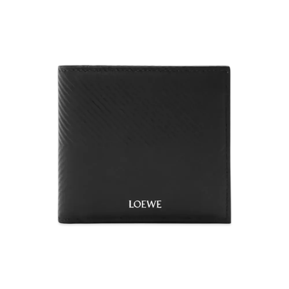 LOEWE Bifold Coin Wallet "Black"