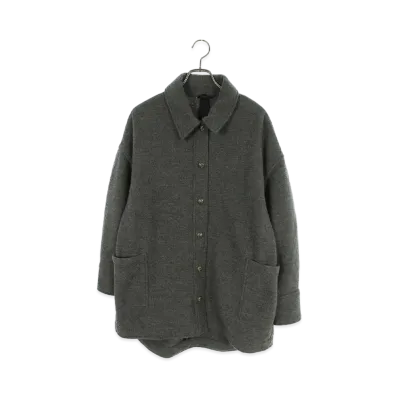 Chrome Hearts Rola Cross Ball Button Wool L/S Shirt "Gray"