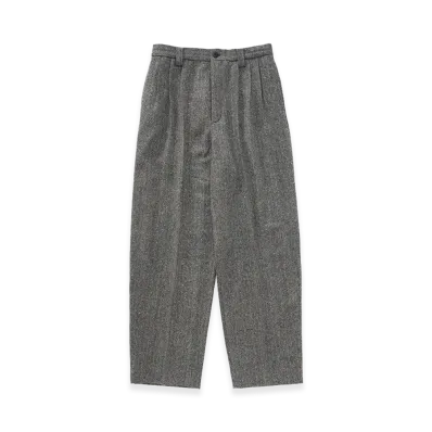 visvim Russo Pants (Donegal Tweed) "Black"