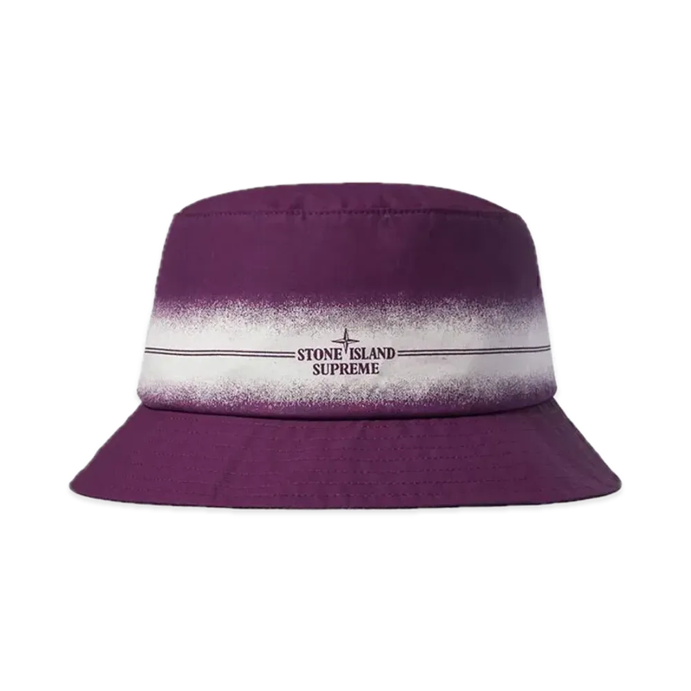 Supreme x Stone Island Stripe Crusher "Purple"