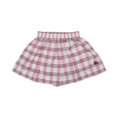 Burberry Kids Kg4 Marcy Chk Hs "Red"