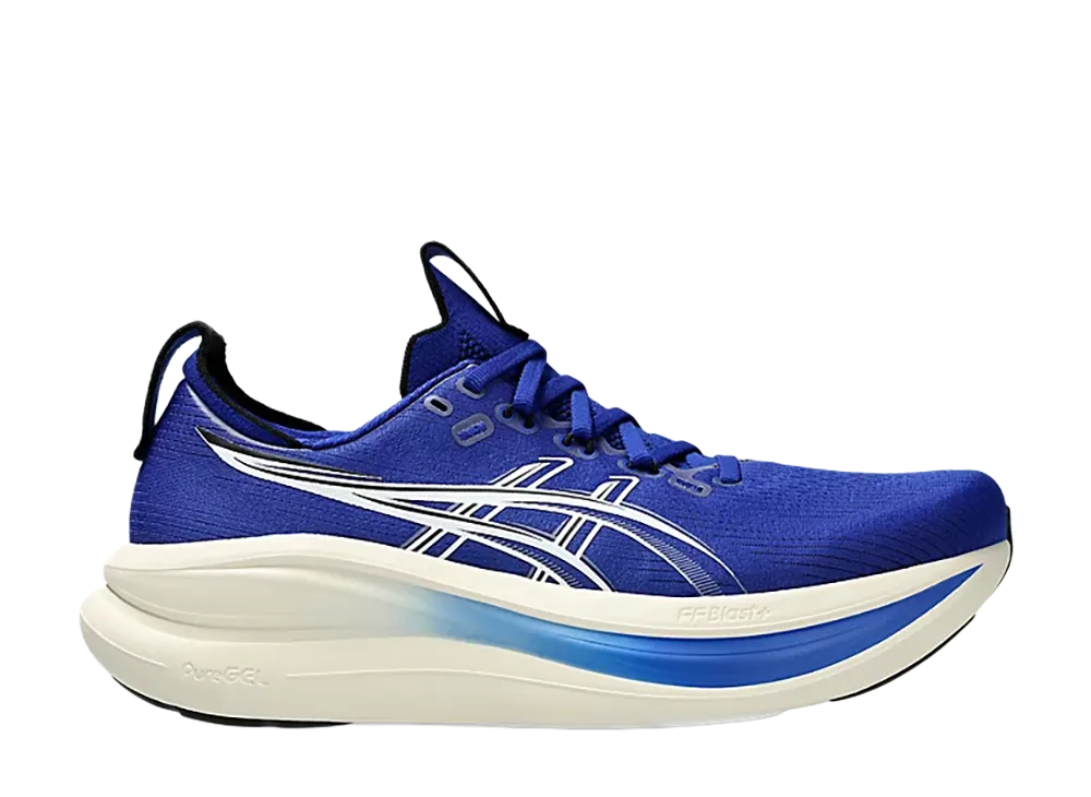 Asics Gel-Nimbus 28 Wide "Prussian Blue/Cream"