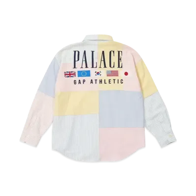 PALACE x Gap Kids Oxford Drop Shoulder "Multi"