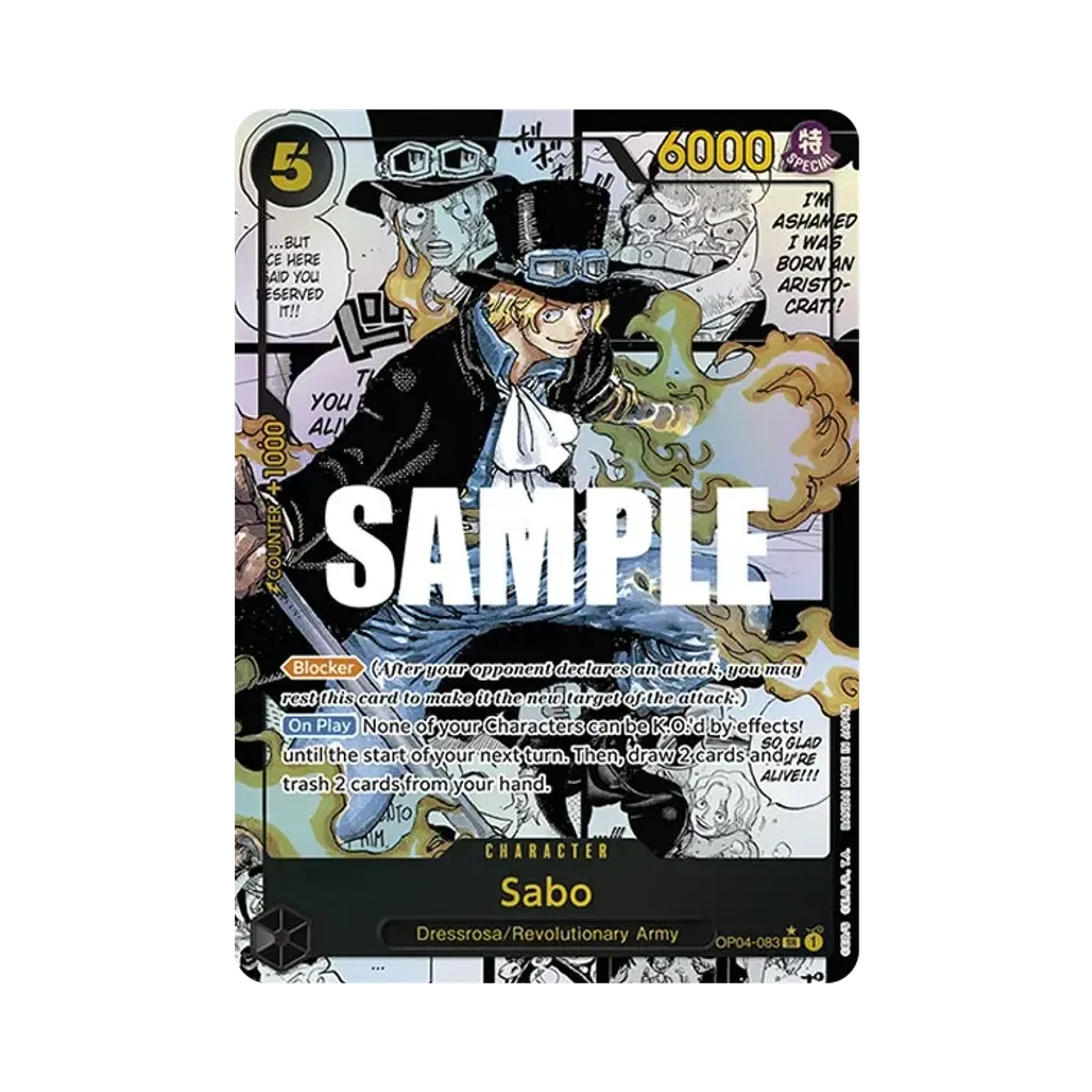 サボ SR [OP04-083] ( 8パックバトル優勝記念品)通販・買取・相場