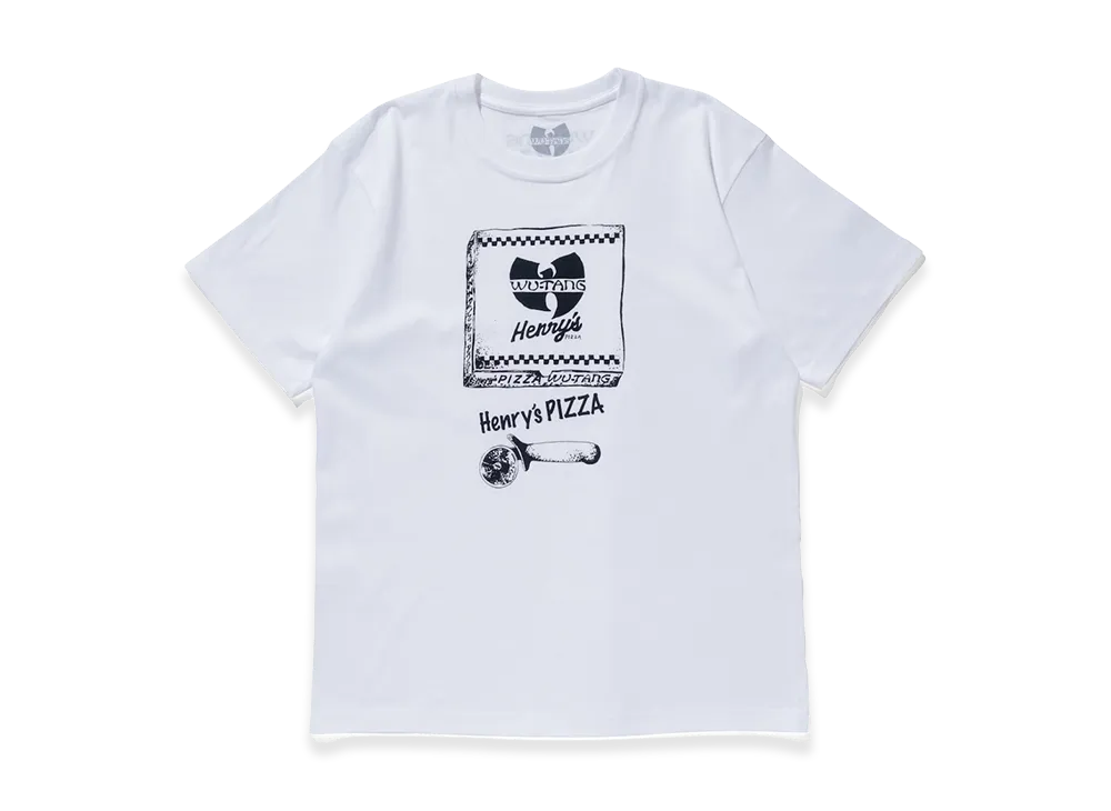 VERDY x Wu-Tang Clan x Henry's Pizza T-Shirt "White"