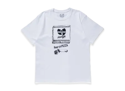 VERDY x Wu-Tang Clan x Henry's Pizza T-Shirt "White"
