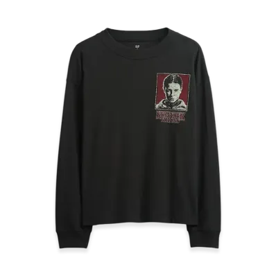 Gap x Stranger Things Graphic T-shirt (Kids) "Black"