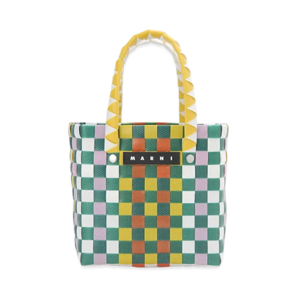 MARNI Micro Basket Bag "Multi"