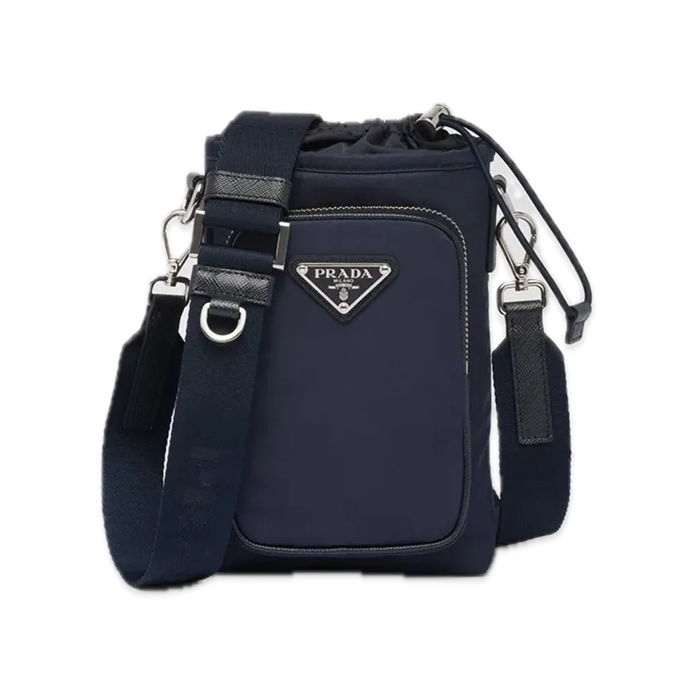PRADA Re-Nylon Smartphone Case "Navy"