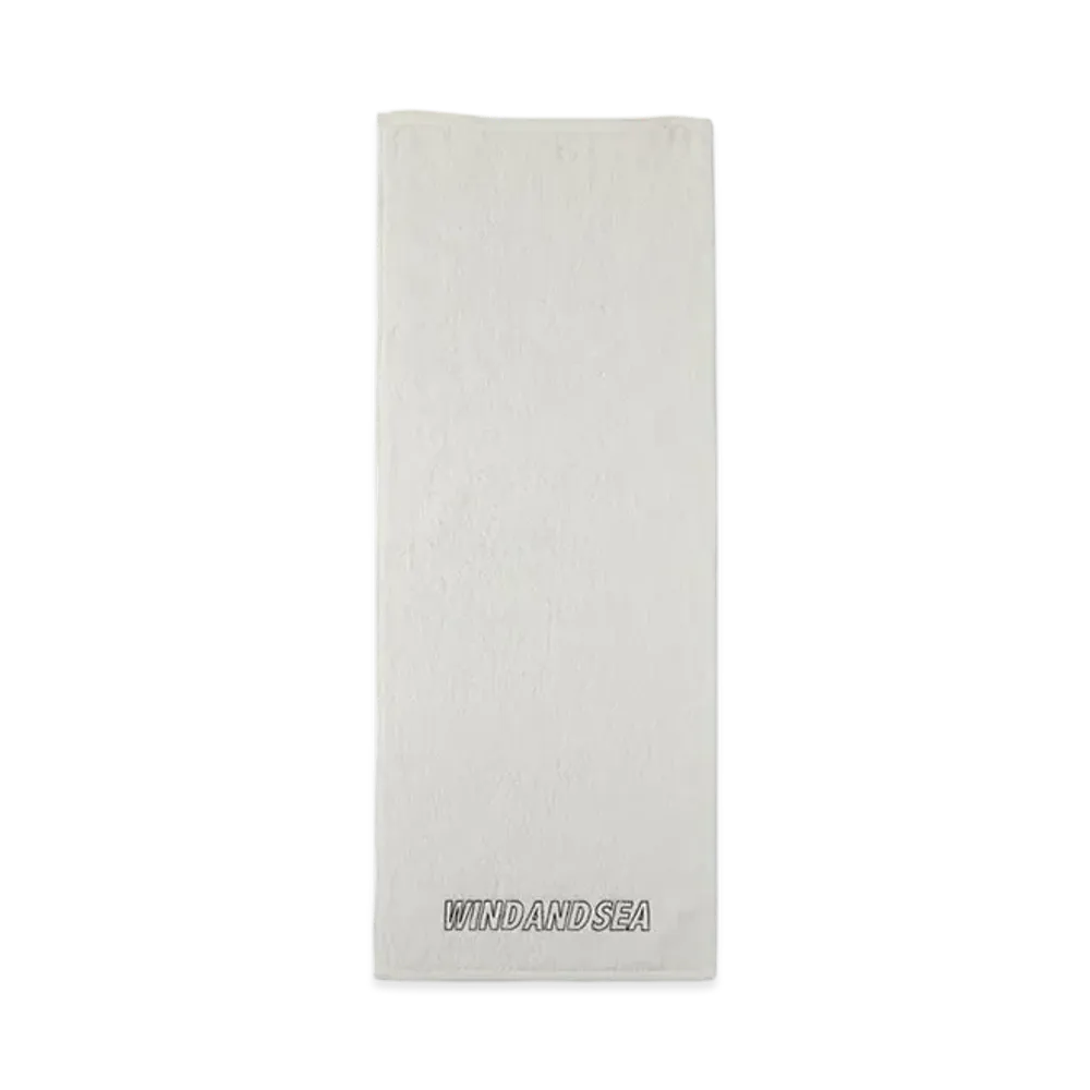 WIND AND SEA Sea Face Towel "Off White"