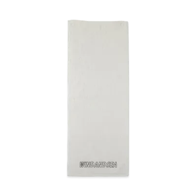 WIND AND SEA Sea Face Towel "Off White"