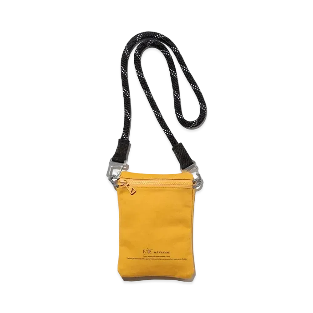 F/CE. W.R Canvas Map Pochette "Yellow"